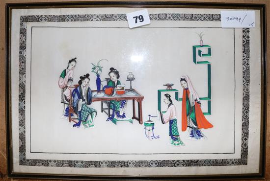 Chinese pith painting